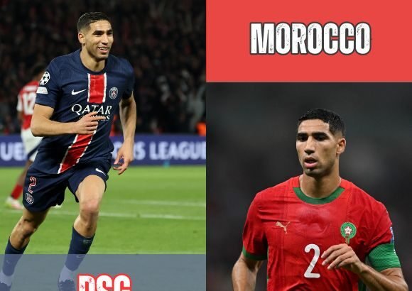 "أشرف حكيمي يتوج بجائزة أفضل لاعب أفريقي لعام 2025"